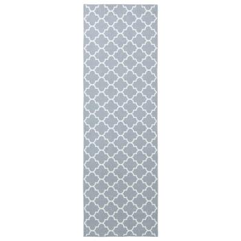 Teppichläufer ORIZ 1150 gsm Grau und Weiß