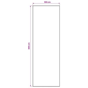 Teppichläufer ORIZ 1150 gsm Grau und Weiß
