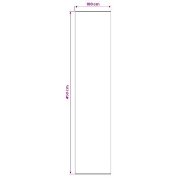 Teppichläufer ORIZ 1150 gsm Grau und Weiß