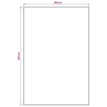 Teppichläufer ORIZ 1150 gsm Schwarzes Netzmuster