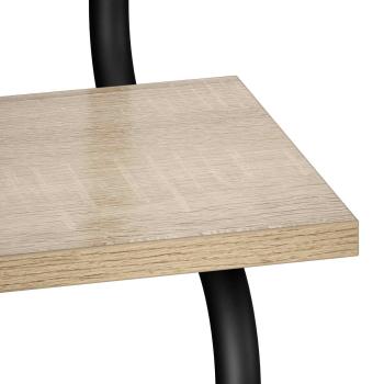 4-stufiges Wandregal Sonoma-Eiche 40 x 24,5 x 104 cm