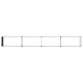 Hochbeet im Garten Holz Braun 320 x 40 x 55 cm