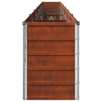 Hochbeet im Garten Rostig 480 x 40 x 55 cm Pappe
