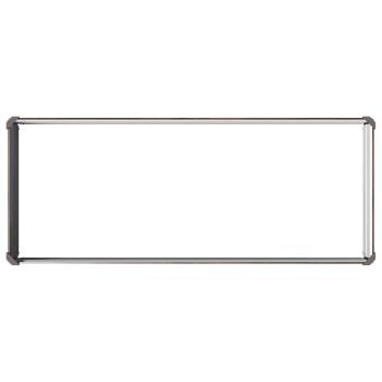 Hochbeet im Garten Schwarznuss 100 x 40 x 24 cm Stahl