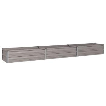 Hochbeet im Garten Rostig 240 x 40 x 24 cm Pappe