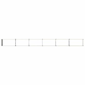 Hochbeet im Garten Holz Braun 480 x 40 x 24 cm Stahl