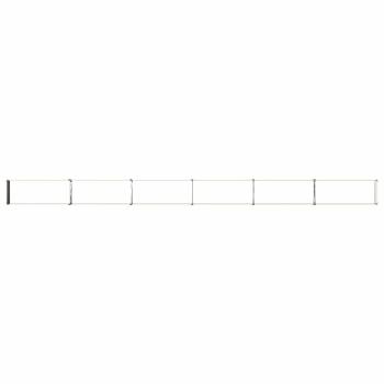 Hochbeet im Garten Holz Natur 600 x 40 x 24 cm Stahl