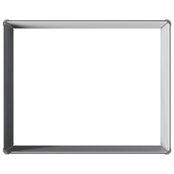 Hochbeet im Garten Anthrazit 100 x 80 x 55 cm Stahl