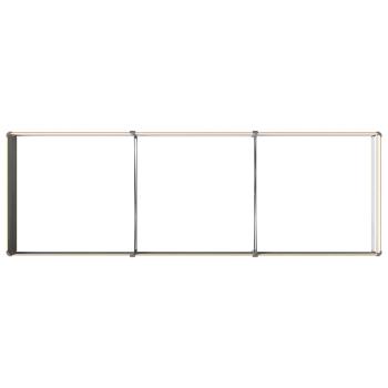 Hochbeet im Garten Holz Natur 240 x 80 x 24 cm Stahl