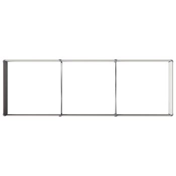 Hochbeet im Garten Braun 240 x 80 x 24 cm kaltgewalzter Stahl