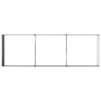 Hochbeet im Garten Anthrazit 240 x 80 x 24 cm Stahl