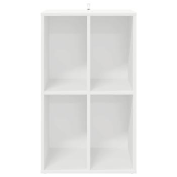Schallplattenschrank Wei? 44,5 x 36,5 x 74,5 cm Holzwerkstoff