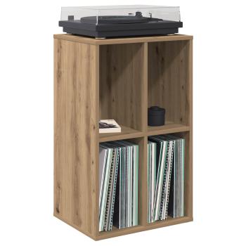 Schallplattenschrank Artisan-Eiche 44,5 x 36,5 x 74,5 cm