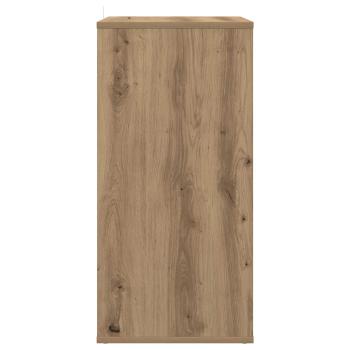 Schallplattenschrank Artisan-Eiche 44,5 x 36,5 x 74,5 cm
