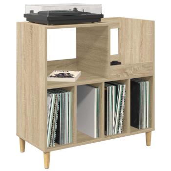 Plattenspieler Stand Sonoma-Eiche 82 x 39,5 x 82,5 cm