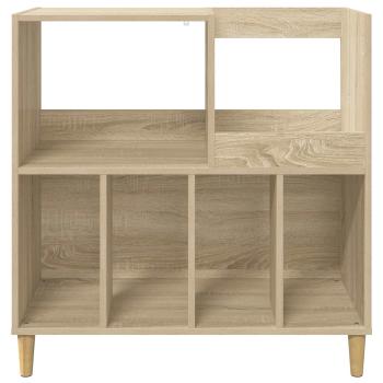 Plattenspieler Stand Sonoma-Eiche 82 x 39,5 x 82,5 cm