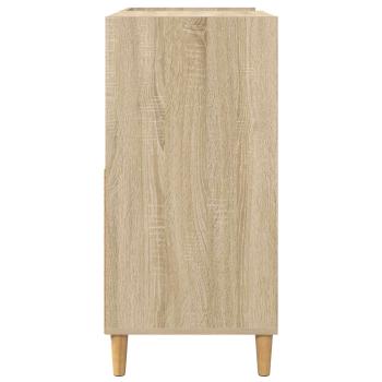 Plattenspieler Stand Sonoma-Eiche 82 x 39,5 x 82,5 cm