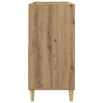 Plattenspieler Stand Artisan-Eiche 82 x 39,5 x 82,5 cm