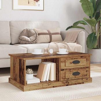 Couchtisch Altholz 90 x 50 x 35 cm Holzwerkstoff