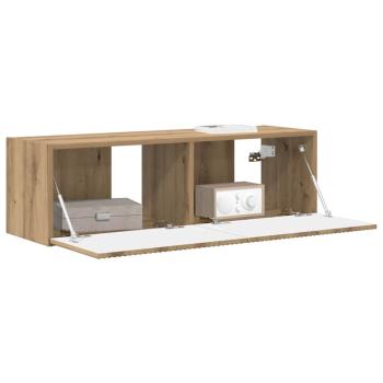 TV-Wandschrank 98 x 31 x 29,5 cm Kunsthandwerk Eiche