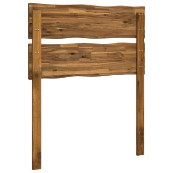 Kopfteil mit Live Edge ROSTOCK Natur 100 cm Massivholz Akazie