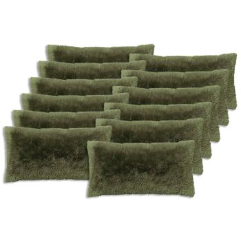 Kissen mit Kissen HEERLEN 12 Stk. Grün PV Fleece