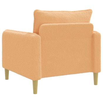 XL-Sessel Beige Bouclé