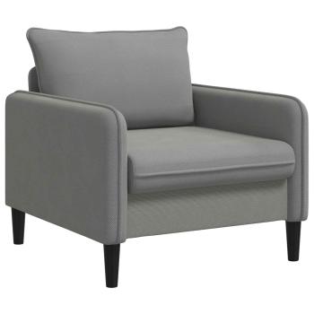 ARDEBO.de - XL-Sessel Dunkelgrau Samt