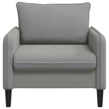 XL-Sessel Dunkelgrau Samt