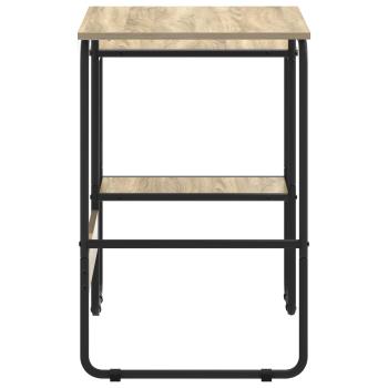 Schreibtisch mit Stauraum Sonoma-Eiche 100 x 50 x 75 cm