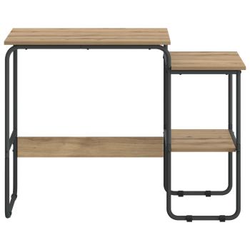Schreibtisch mit Stauraum Artisan-Eiche 100 x 50 x 75 cm