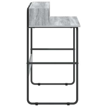Schreibtisch mit Stauraum Sonoma-Grau 100 x 50 x 91 cm