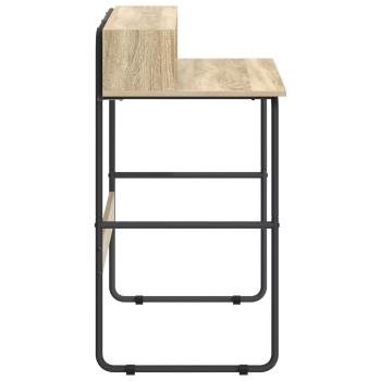 Schreibtisch mit Stauraum Sonoma-Eiche 100 x 50 x 91 cm