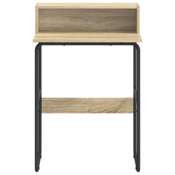 Schreibtisch mit Stauraum Sonoma-Eiche 60 x 50 x 91 cm