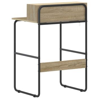 Schreibtisch mit Stauraum Sonoma-Eiche 60 x 50 x 91 cm