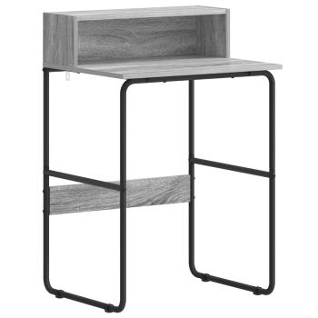 Schreibtisch mit Stauraum Sonoma-Grau 60 x 50 x 91 cm