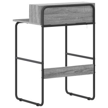 Schreibtisch mit Stauraum Sonoma-Grau 60 x 50 x 91 cm