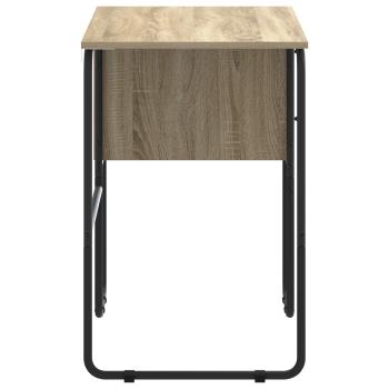 Schreibtisch mit Stauraum Sonoma-Eiche 100 x 50 x 75 cm