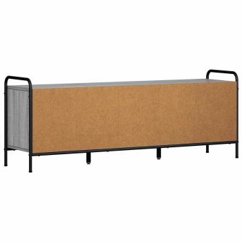 TV-Schrank 133 x 33 x 50 cm Sonoma-Grau Holzwerkstoff