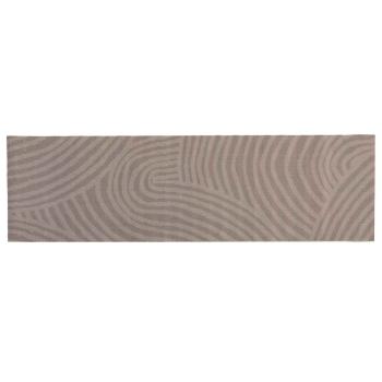 ARDEBO.de - Küchen Teppich Braun skandinavisch 150 x 45 cm 100% Polyamid