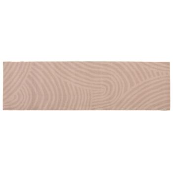 ARDEBO.de - Küchen Teppich taupe skandinavisch 180 x 60 cm 100% Polyamid