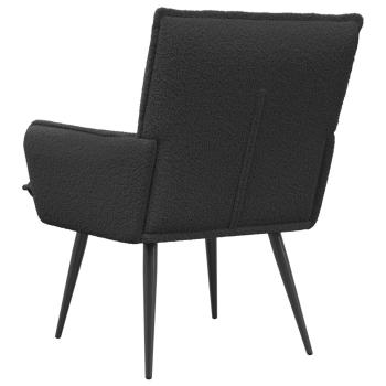 Sessel Dunkelgrau Bouclé