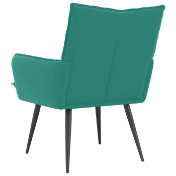 Sessel Türkis Samt