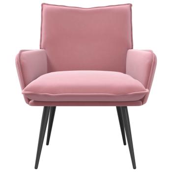 Sessel Rosa Samt