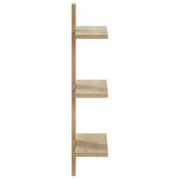Wandregal Sonoma-Eiche 30 x 13,5 x 64,5 cm Holzwerkstoff
