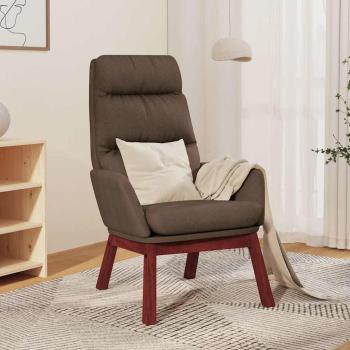 ARDEBO.de - Relaxsessel Taupe Stoff