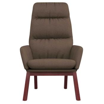 Relaxsessel Taupe Stoff