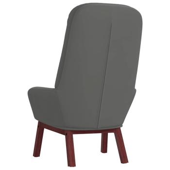 Relaxsessel Dunkelgrau Samt