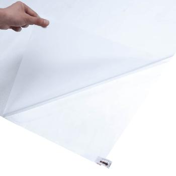 Fensterfolie Statisch Mattgrau 90x1000 cm PVC