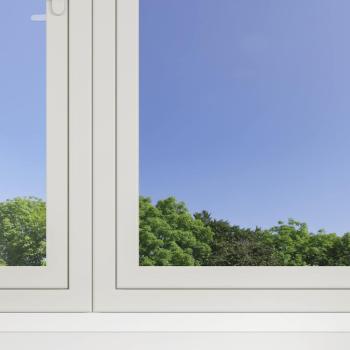 Sonnenschutzfolien 5 Stk. Statisch Reflektierend Silbern PVC